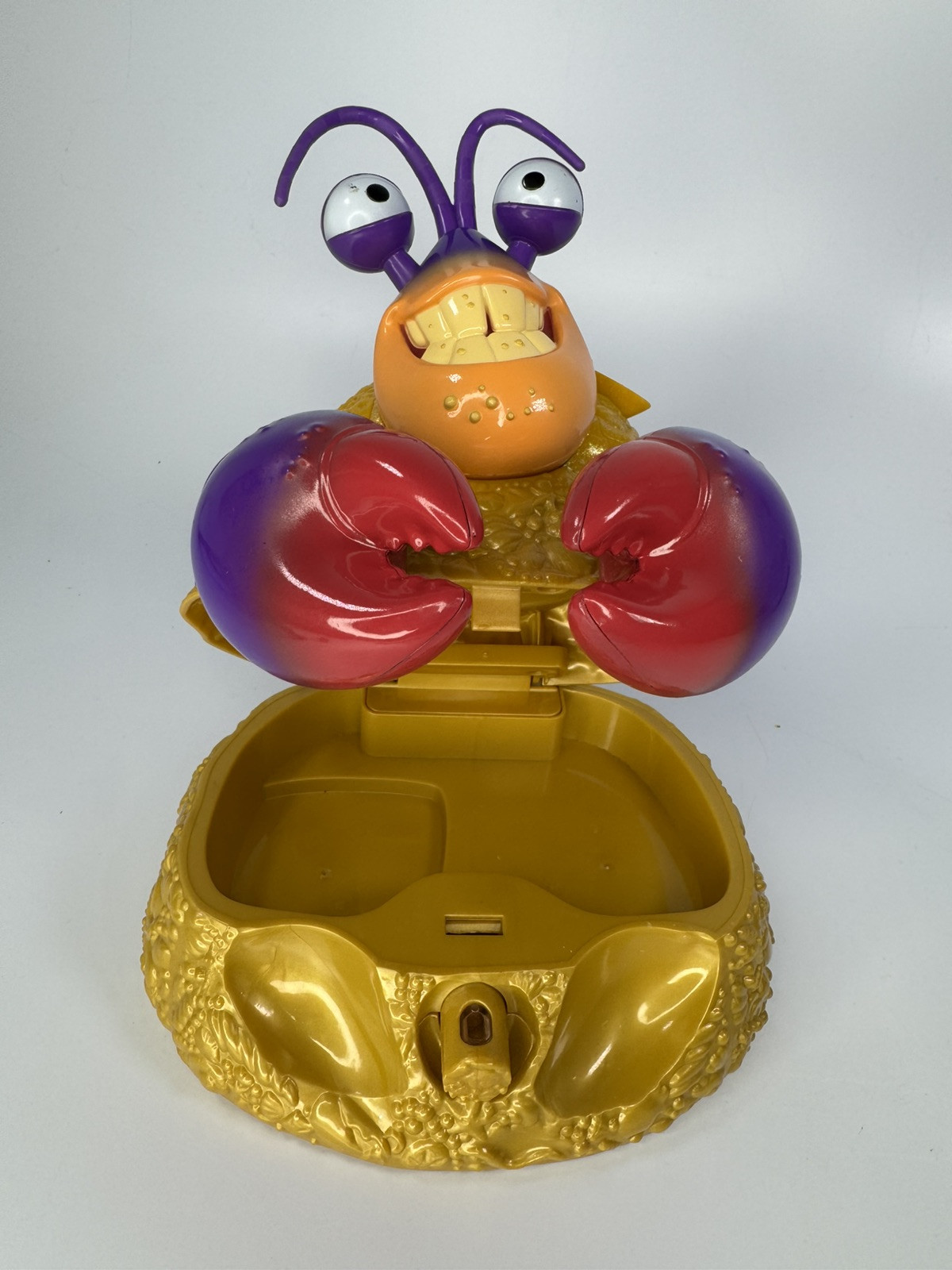 Disney Moana Tamatoa Jewelry Box & Ring Crab Singing Shiny Sparkle Figure Tested