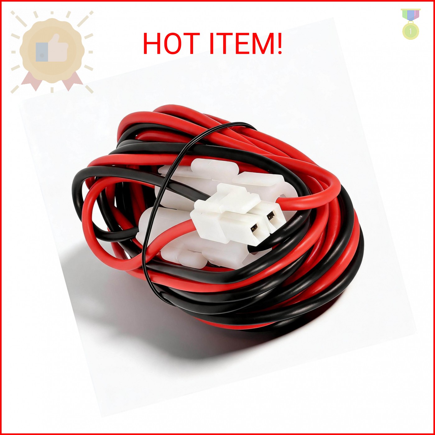 Pomya Mobile Radio DC Power Cable for Kenwood TK7180 TK8180 NX700 NX820