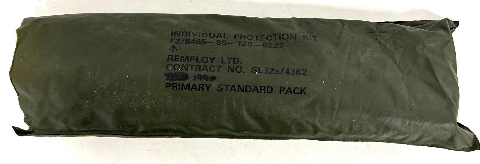 British Military Issue Opened Individual Protection Kit Survival Kit