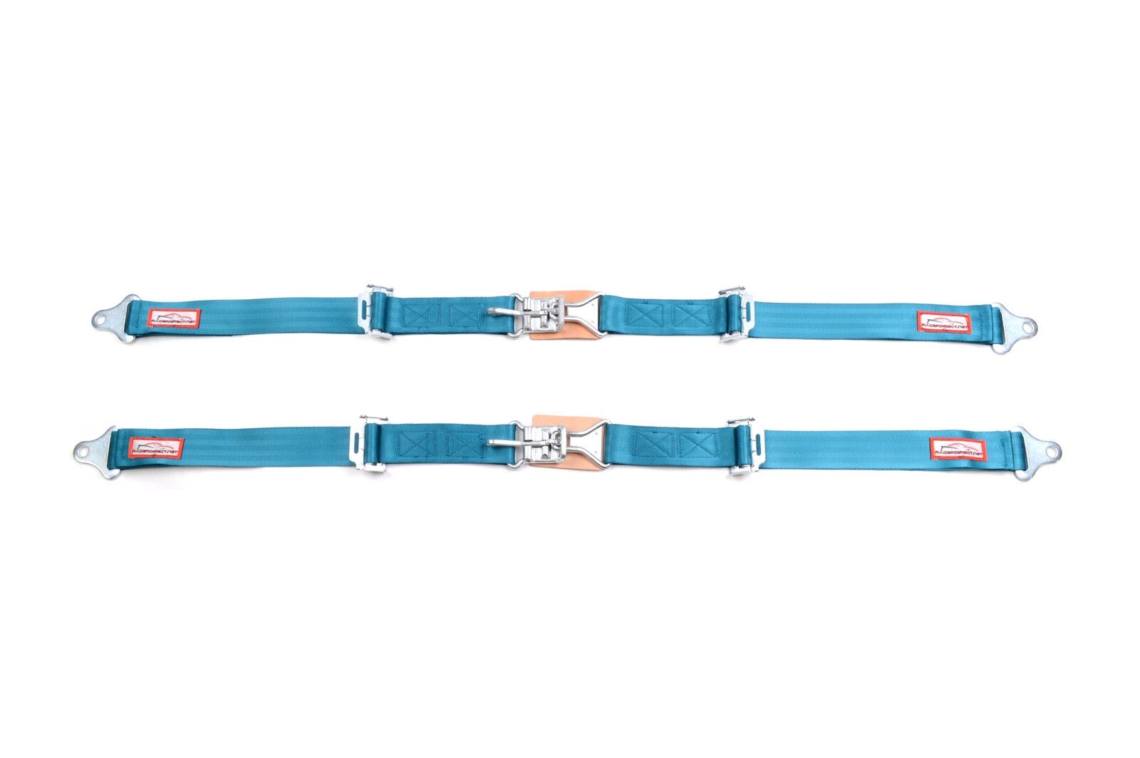 RACERDIRECT NEW PAIR 2"' LATCH & LINK SEAT BELT 2 PT RACING ELECTRIC BLUE
