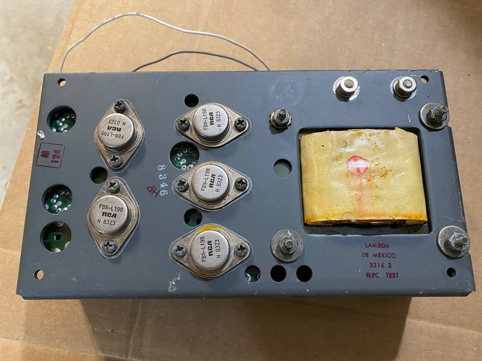 Lambda LOT-W-5152-A Triple Output Regulated Power Supply +/-12 to 15VDC