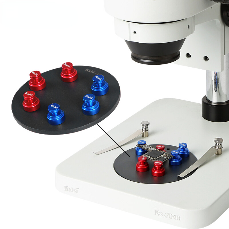 Microscope Universal DIY Stainless Steel PCB Circuit Board Holder Fixture Holder