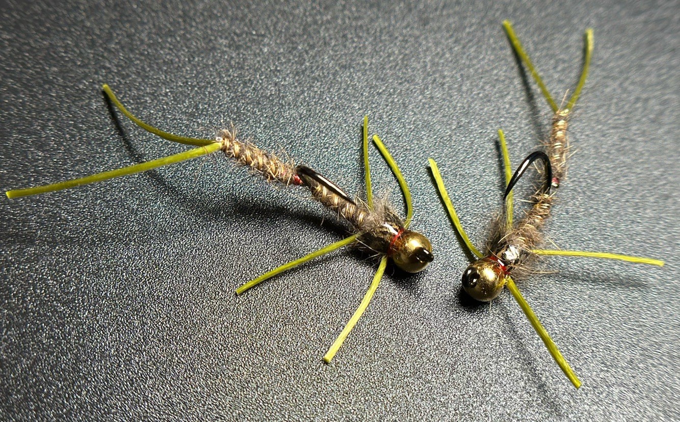 Articulated Stonefly Nymph Set - 8 Flies