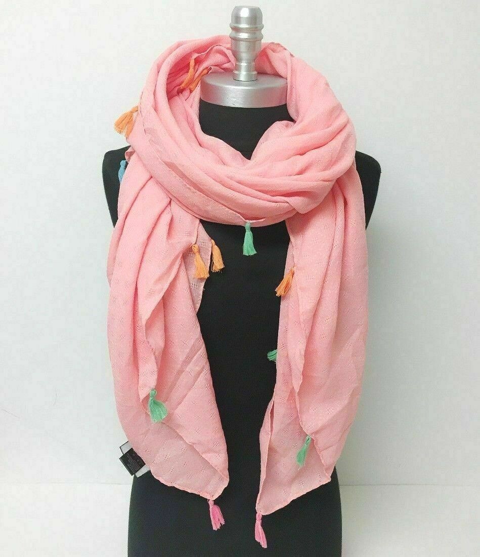 *US SELLER*lot of 10PCS Chiffon scarf wrap shawl Wholesale Bulk Scarves Soft #8