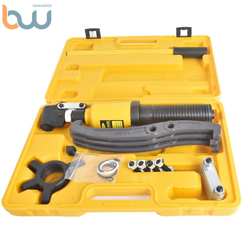 3-Jaws 5T Hydraulic Bearing Gear Puller Wheel Hub Puller Separator Garage Tool