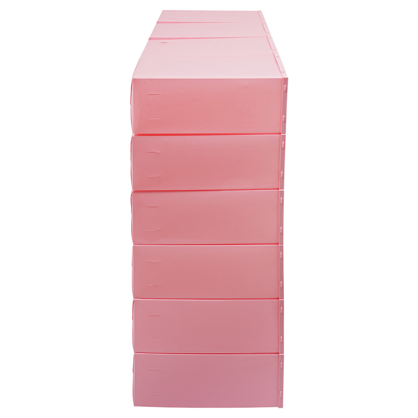 24 Pack Shoe Storage Boxes With Clear Flip Lid, Stackable Shoe Storage Organizer