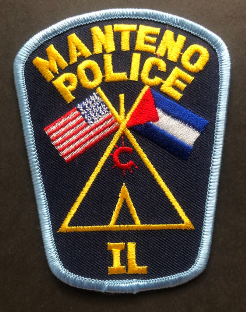 Manteno Illinois IL Police Sheriff Patch