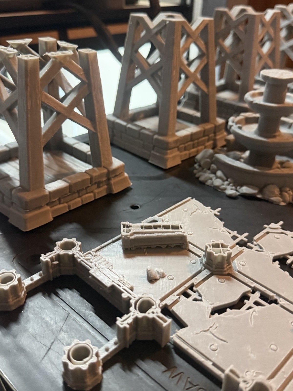 Warhammer Compatible Failed Prints Gray + Glow