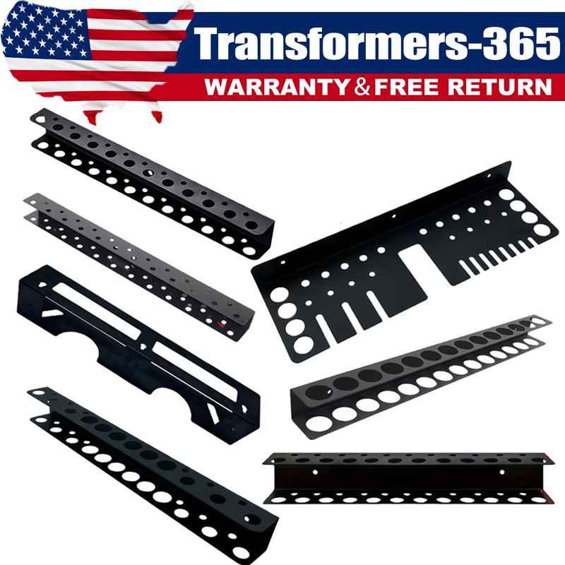 Tool Rail Rack Holder Screwdriver Organizer Wall Mount Hanger Shelf for Garage