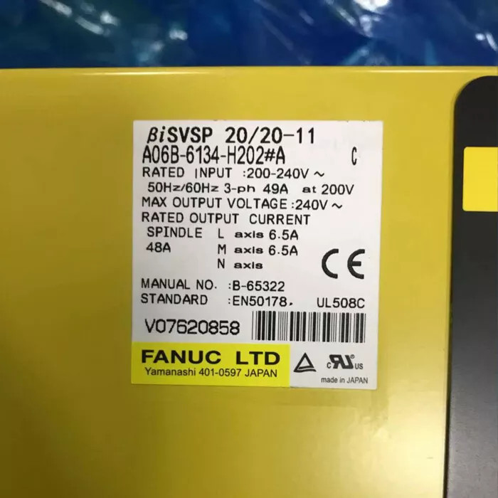 New FANUC A06B-6134-H202#A Servo Drive A06B6134H202#A DHL Fast Shipping