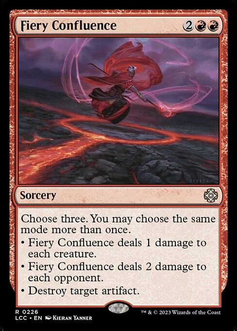 Fiery Confluence 226 R Normal LCC MTG NM