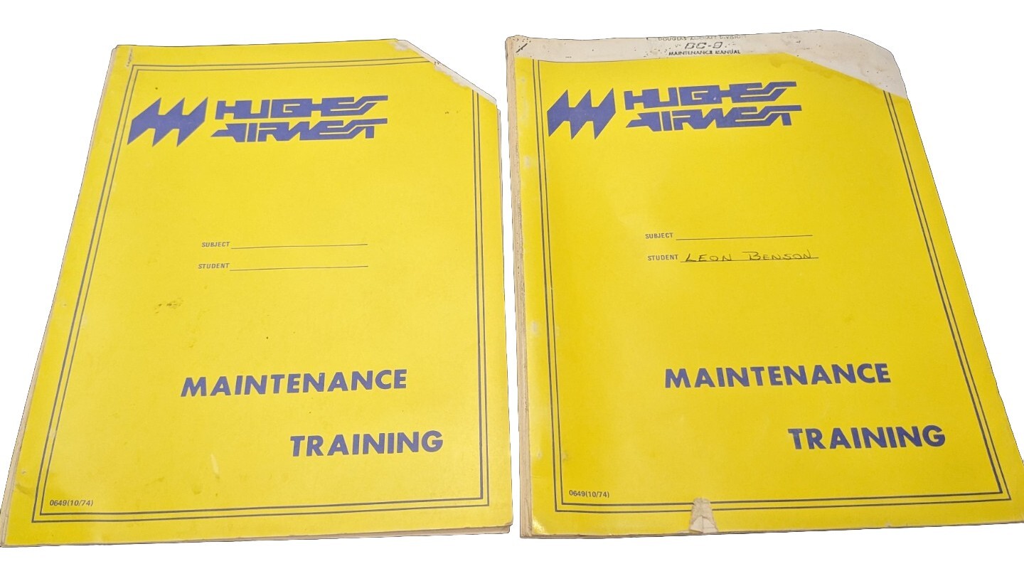 Douglas Aircraft Training Maintenance Training Manuals Hughes Air West 1973