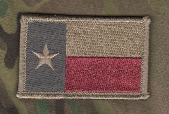 JOINT SPECIAL OPERATIONS TASK FORCE SEAL ODA JTF vêlkrö 2" 2-TAB: TEXAS FLAG