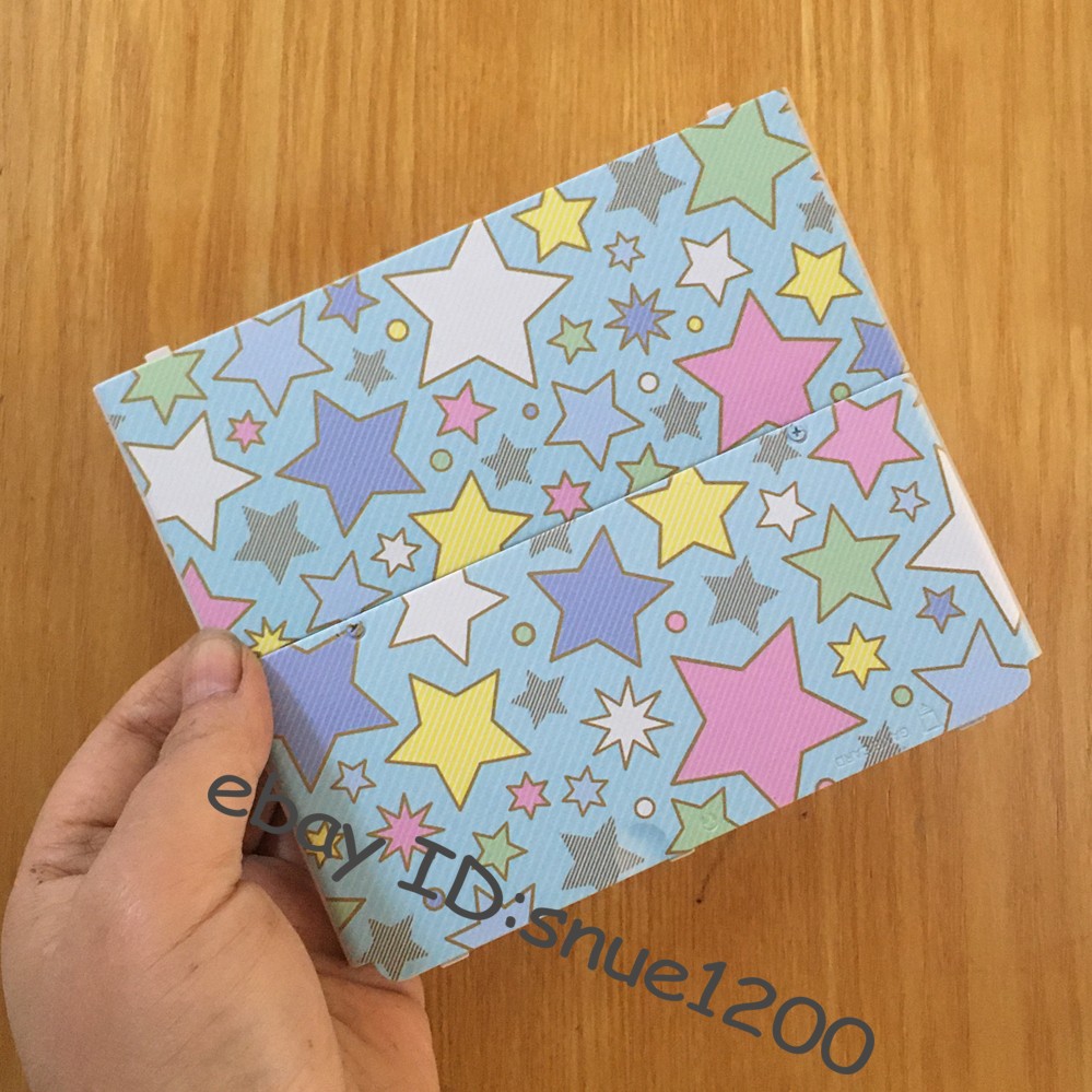 Nintendo New 3DS Kisekae Cover Plates Colorful Stars console Replacement Shell