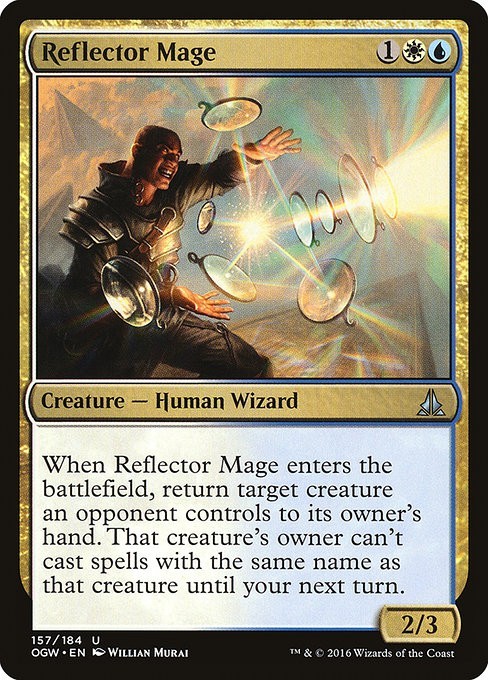 Reflector Mage Oath of the Gatewatch Regular mtg magic card F#383