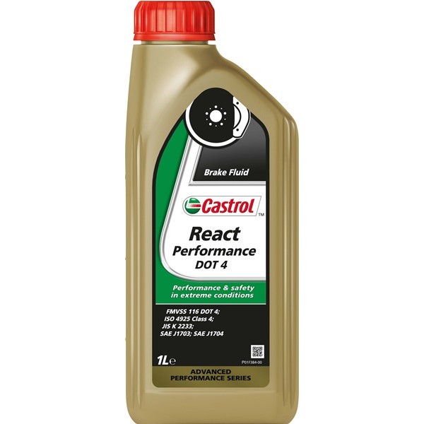 Castrol CASTROL REACT PERFORMANCE DOT 4 - 1L - 15F272