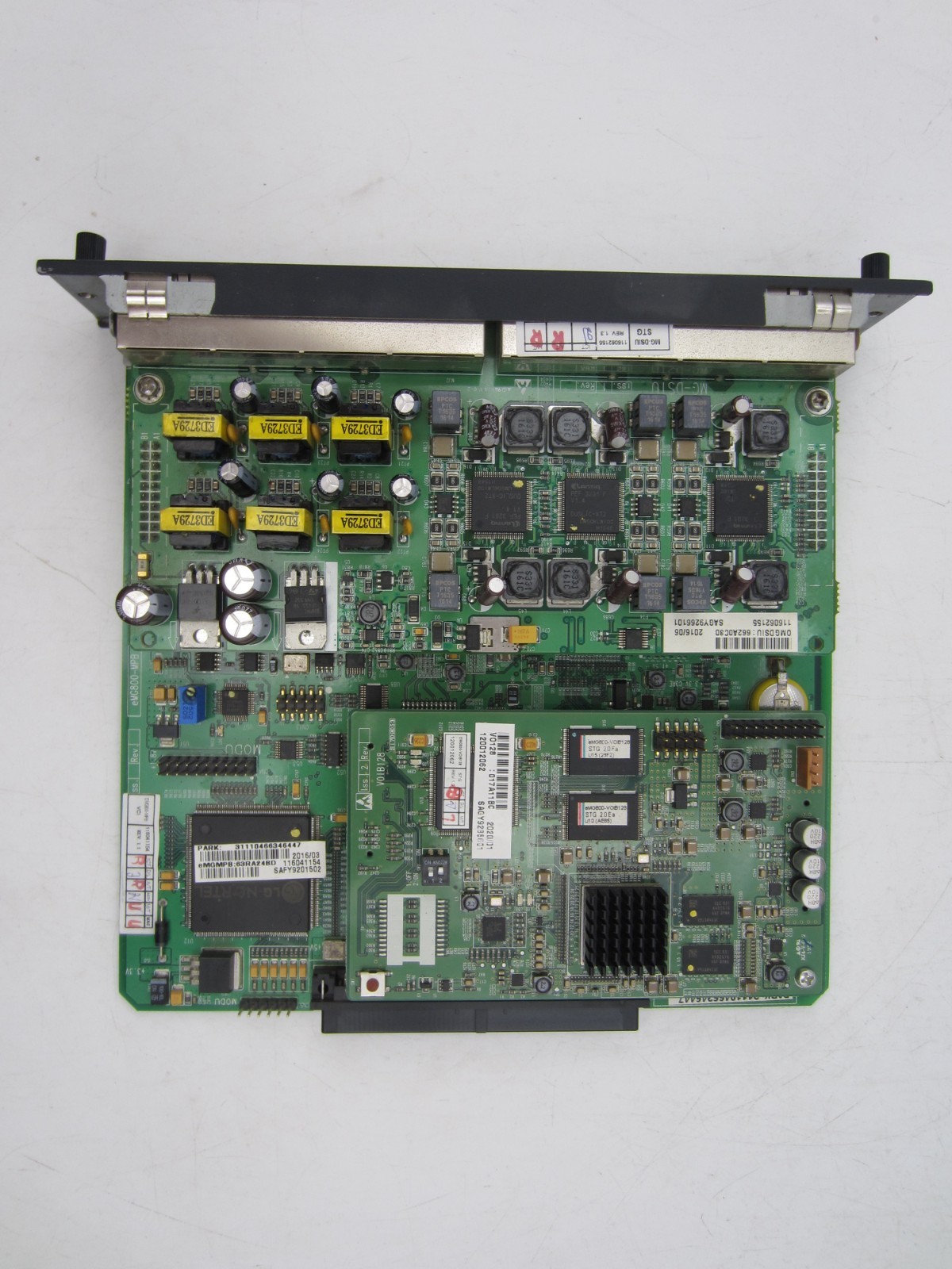 Vertical Summit-Ip 800 MPB VS-5530-08 Main Processor Board w/ VS-5537-128 Card