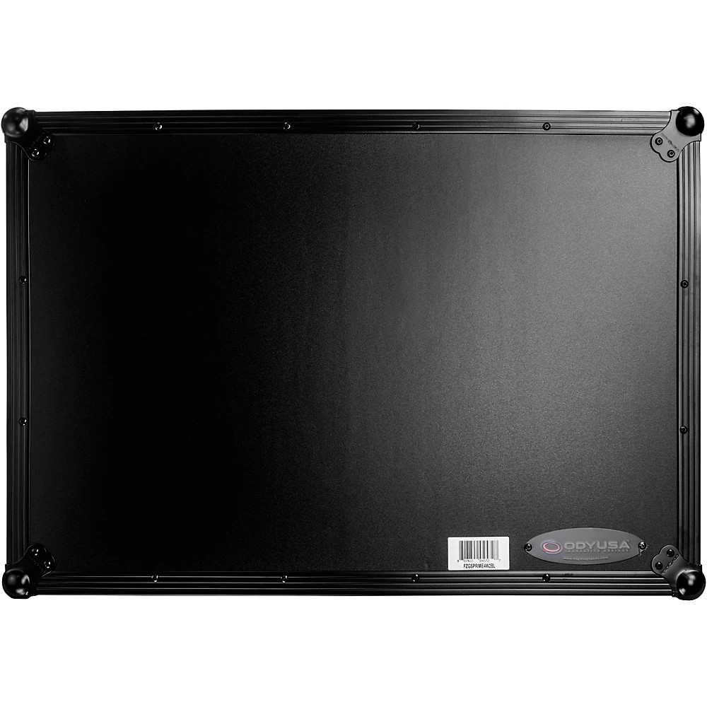 Odyssey Denon Prime 4 Black Flight Case With Glide Platform Black