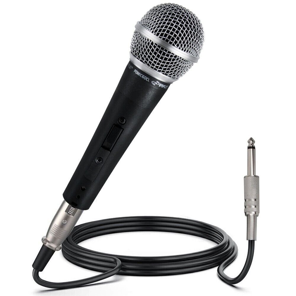 Pyle Professional Dynamic Microphone, Unidirectional Handheld Mic PDMIC59