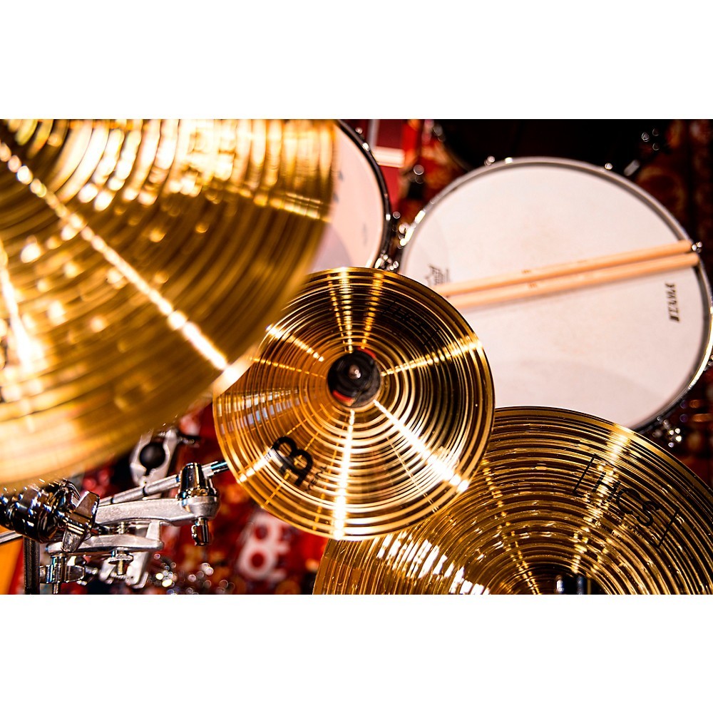 Meinl HCS Bell Cymbals 8 in. Solid Brass Medium