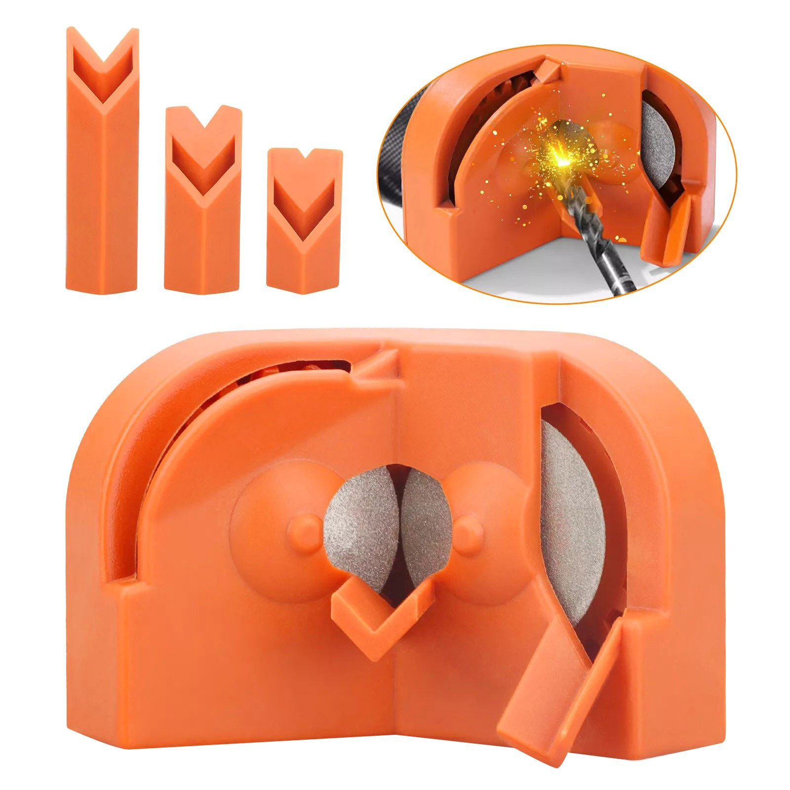 Drill Bit Grinding Sharpener Drill Grinder Blade Sharpening Tool Set Accessories