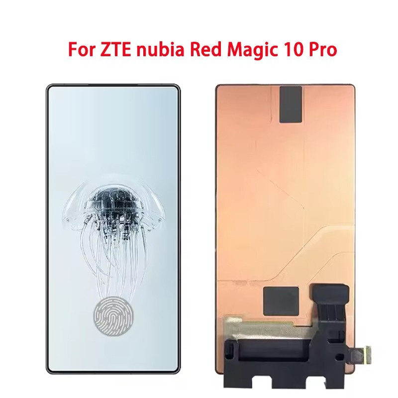 6.85"For ZTE nubia Red Magic 10 Pro NX789J AMOLED Display Touch Screen Digitizer