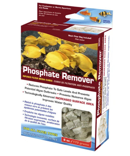 PENN PLAX CASCADE INFUSED PHOSPHATE REMOVER PAD CUBES