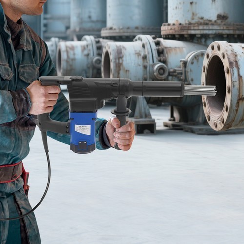 Rust Removal Scaler Needle Pistol Electric Grip Needle Scaler 3200-3400 B.P.M