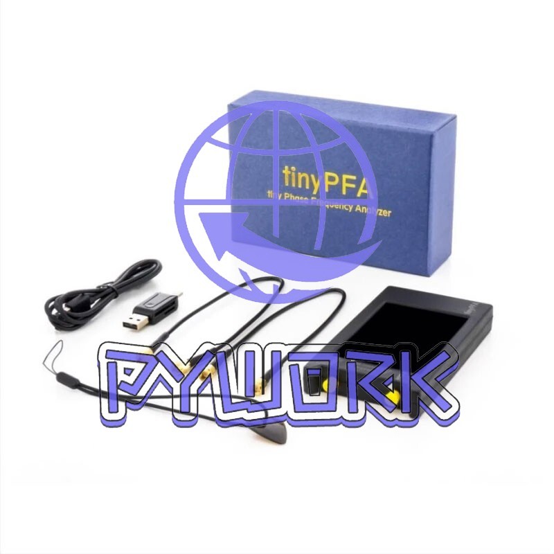 TinyPFA 1MHz-300MHz Phase Frequency Analyzer w/ 4" Touch Screen with RF Cables~