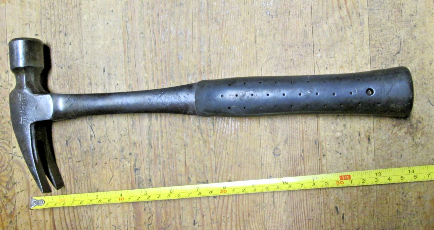 vintage sears reinforced claw hammer 20 oz. # 38273
