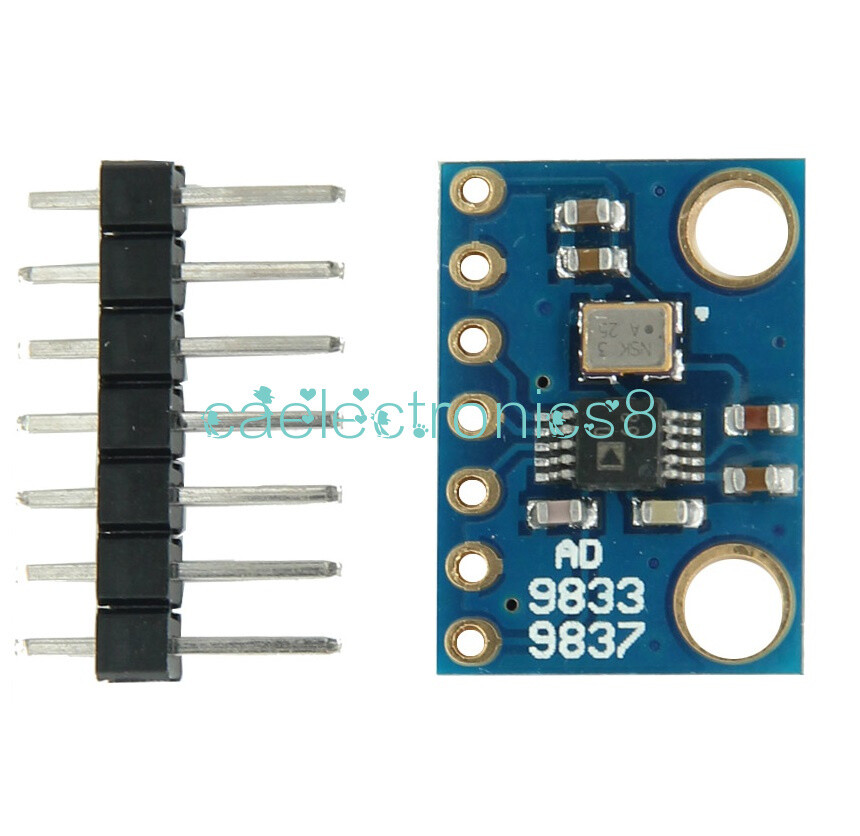 Programmable AD9833 Microprocessors Sine Square Wave DDS Signal Generator Module