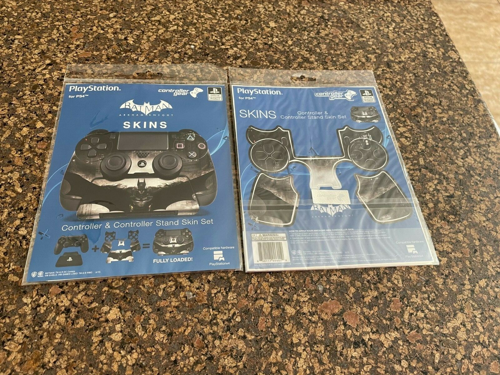 Official Batman Arkham Knight Controller Gear Skins for PS4 PlayStation 4 remote