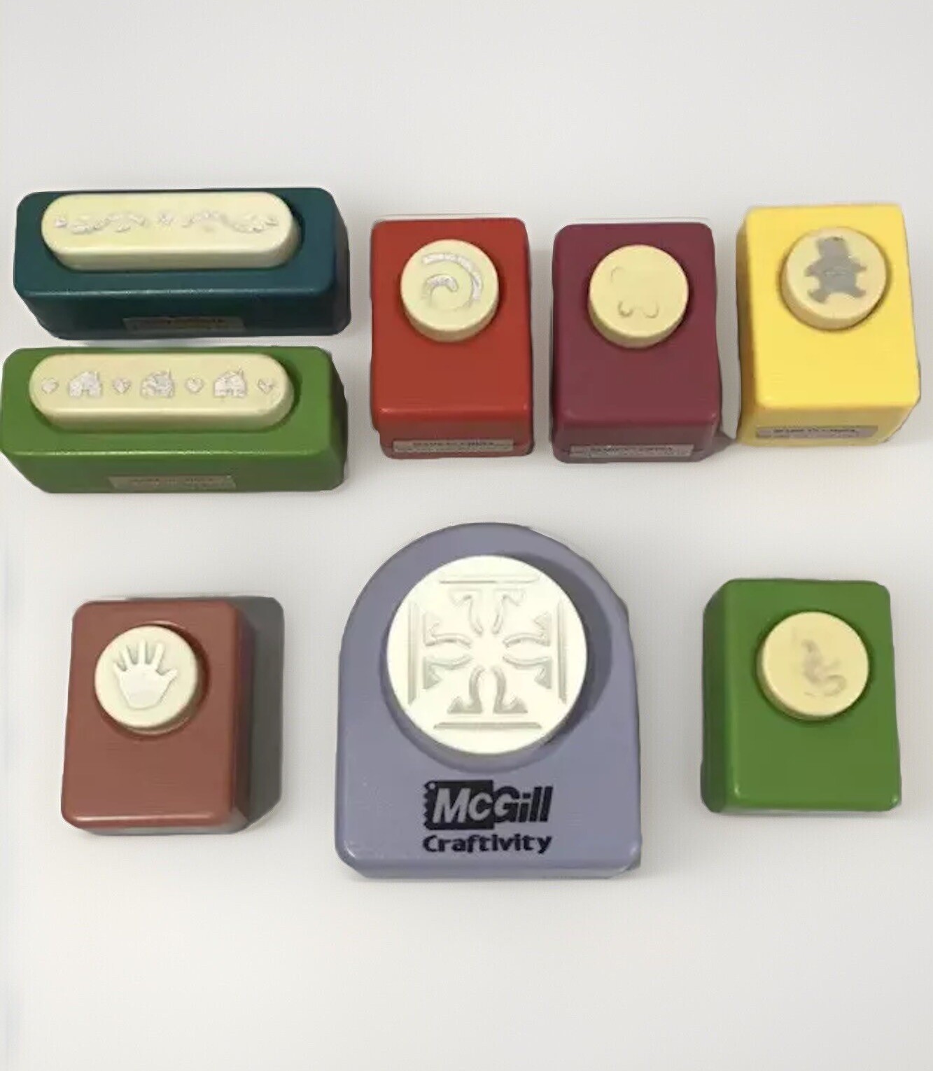 8 McGill Craftivity Paper Punch Scrapbook Arts & Crafts Cards School Classroom