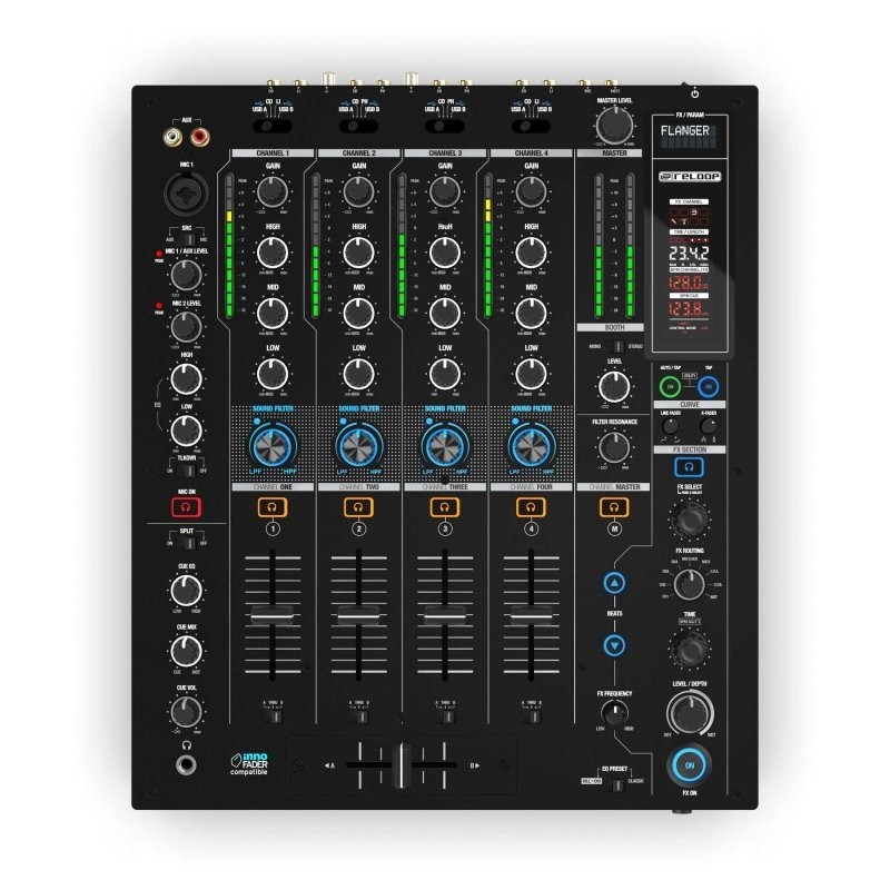 Reloop RMX‑95 Digital 4‑Channel DJ Mixer