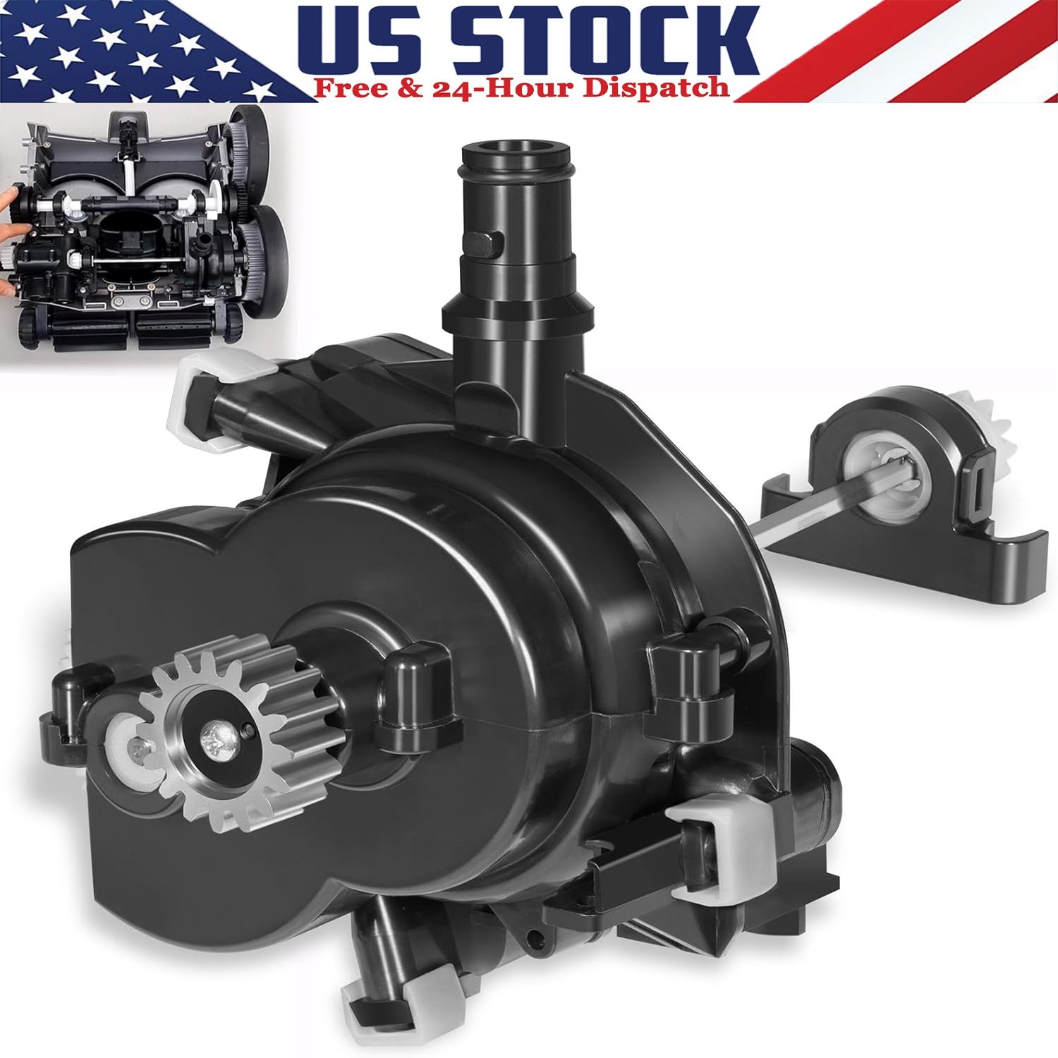 for Polaris Quattro Sport P40 Pressure Side R0837200 Engine Assembly w/O-Ring