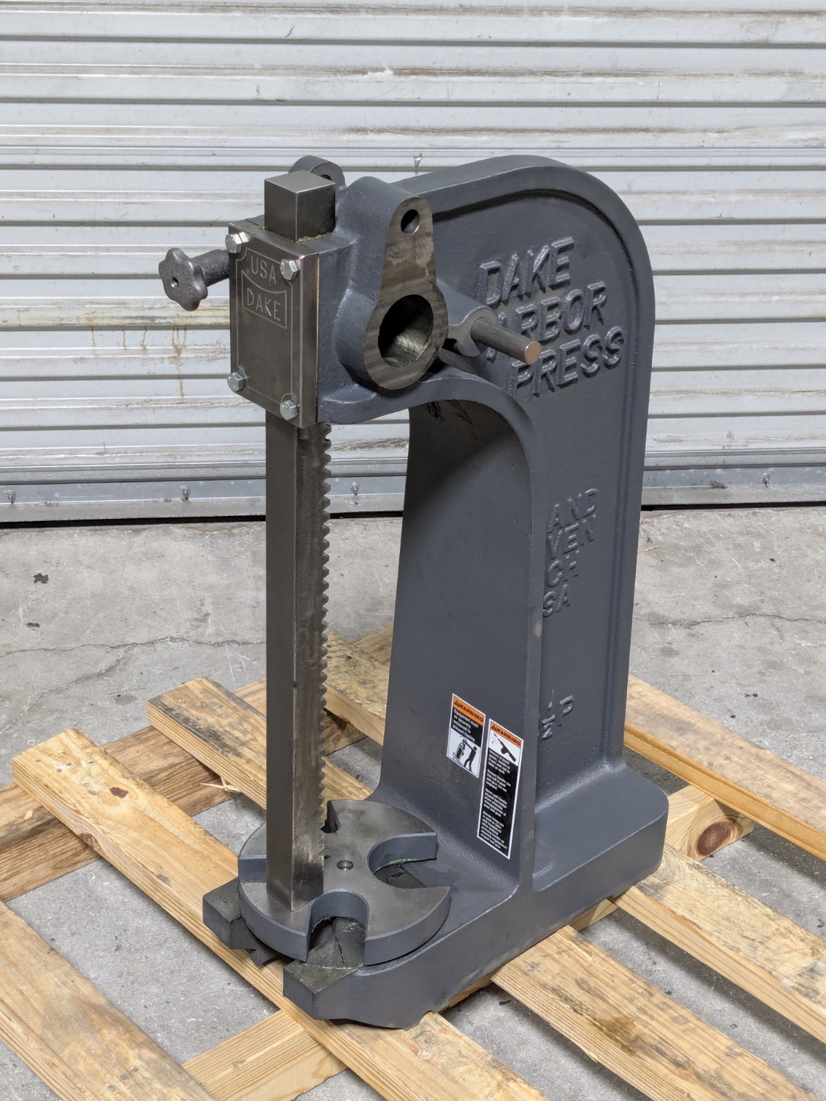 Dake Compound Leverage Arbor Press 6 Ton Capacity 903003 Missing Parts