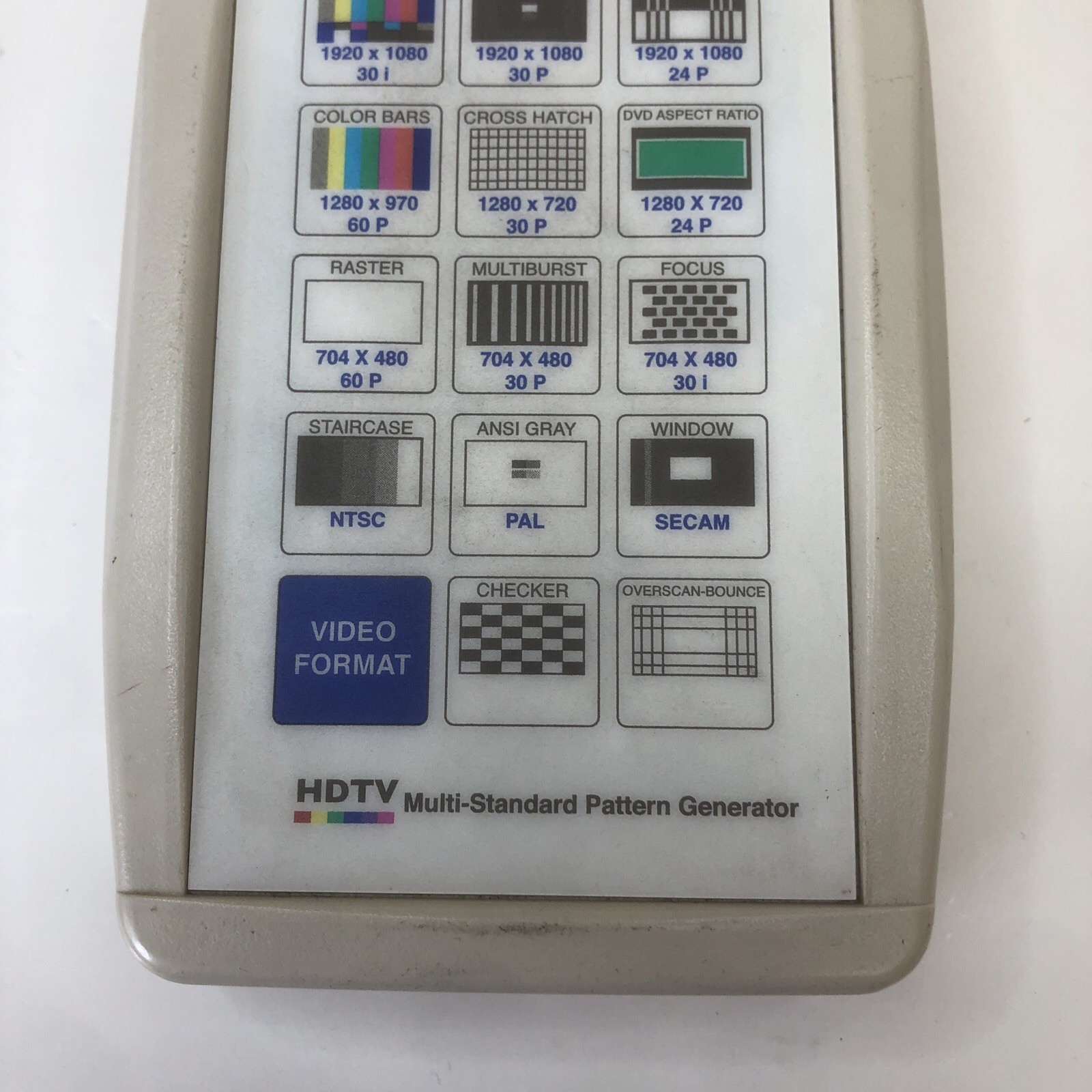BK Precision 1253 Handheld HDTV Pattern Color Bars Generator
