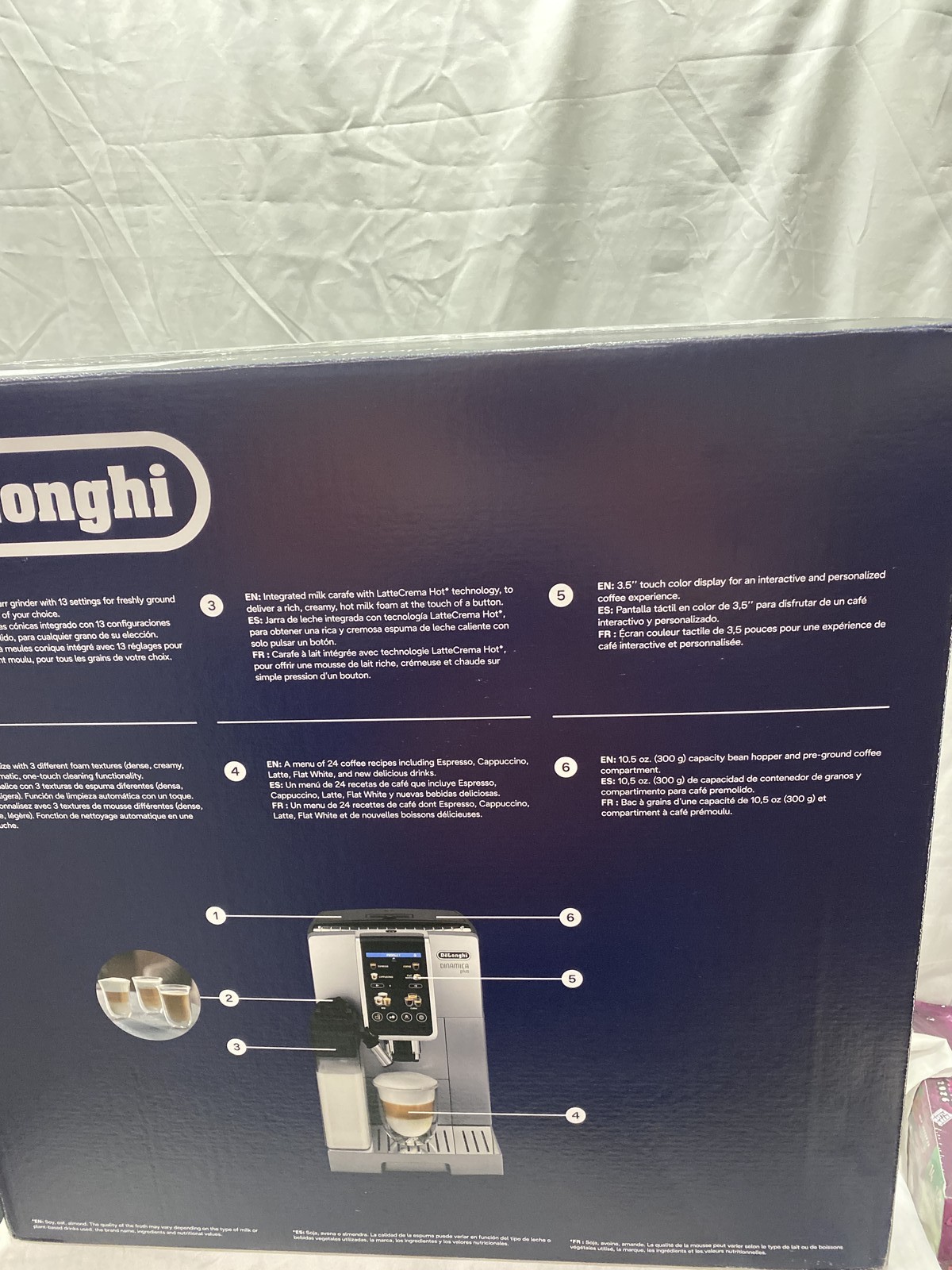 Delonghi Dinamica Plus Fully Automatic Espresso Machine