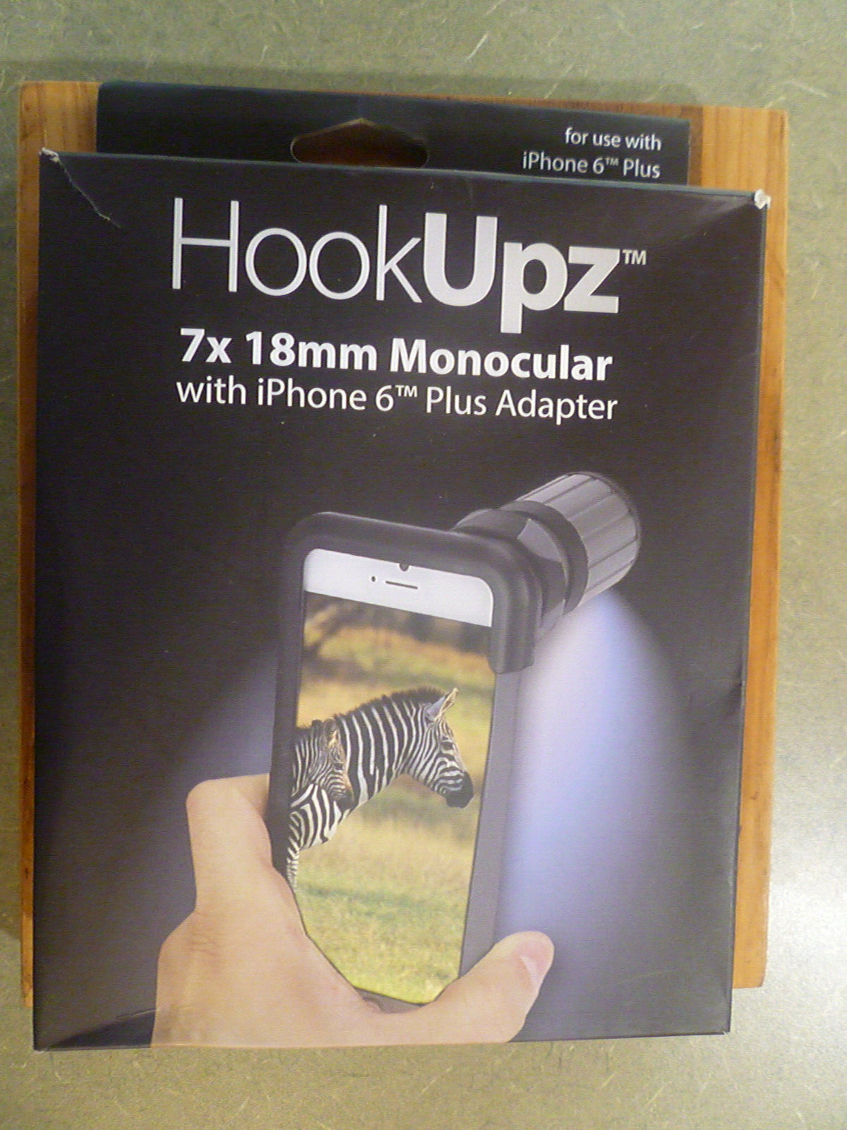 Carson Optical HookUpz 7x Monocular iPhone6 Adapter NIB