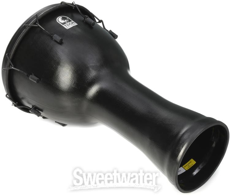 Toca Percussion Freestyle Mechanically Tuned Djembe - Black Mamba