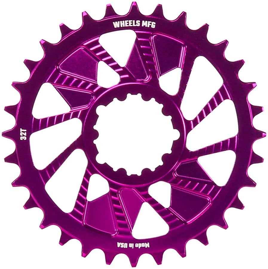 Wheels Manufacturing Direct Mount Chainring - 32t, SRAM 3-Bolt Direct Mount,