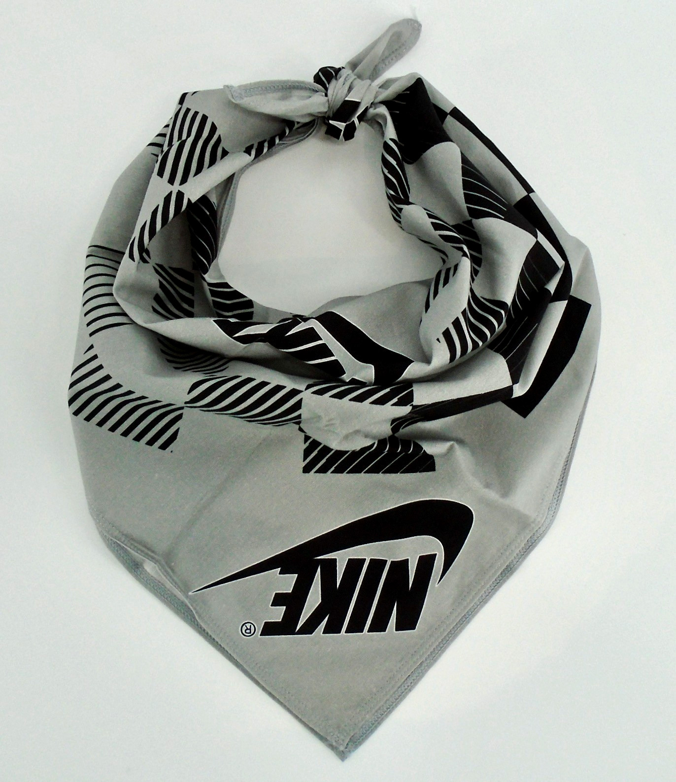 Nike Bandana Adult Cotton LT Smoke Grey/Black