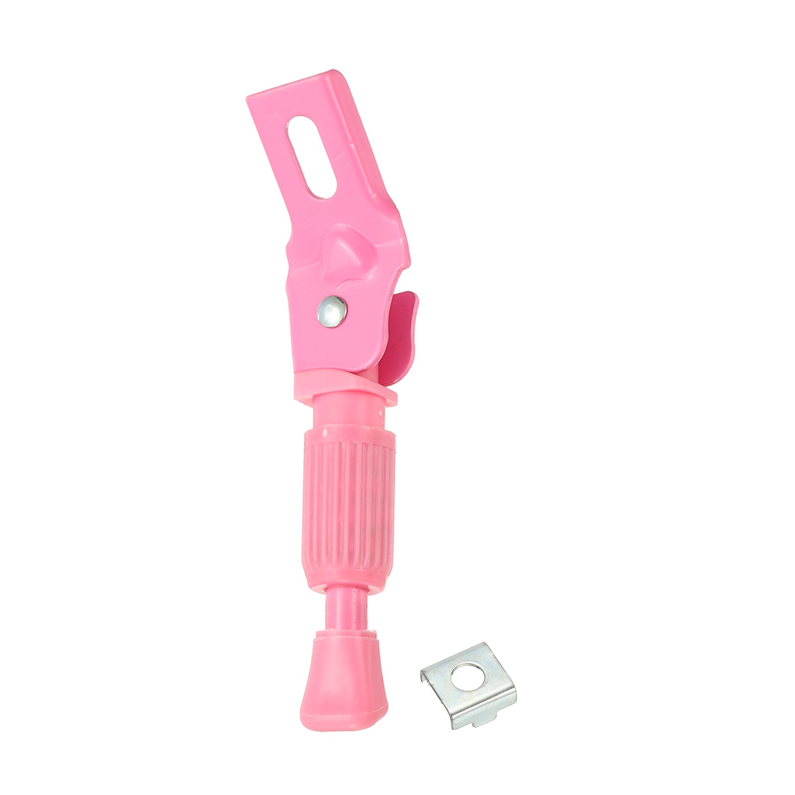 Bike Kickstand for 12 Inch Wheel Rear Mount Stand with Screw Washer, Pink