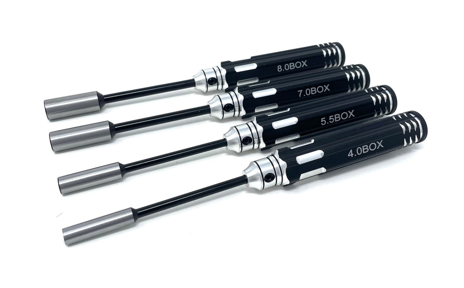 MT Racing 4 Piece HSS Steel Metric Nut Driver Set MTR1522BK