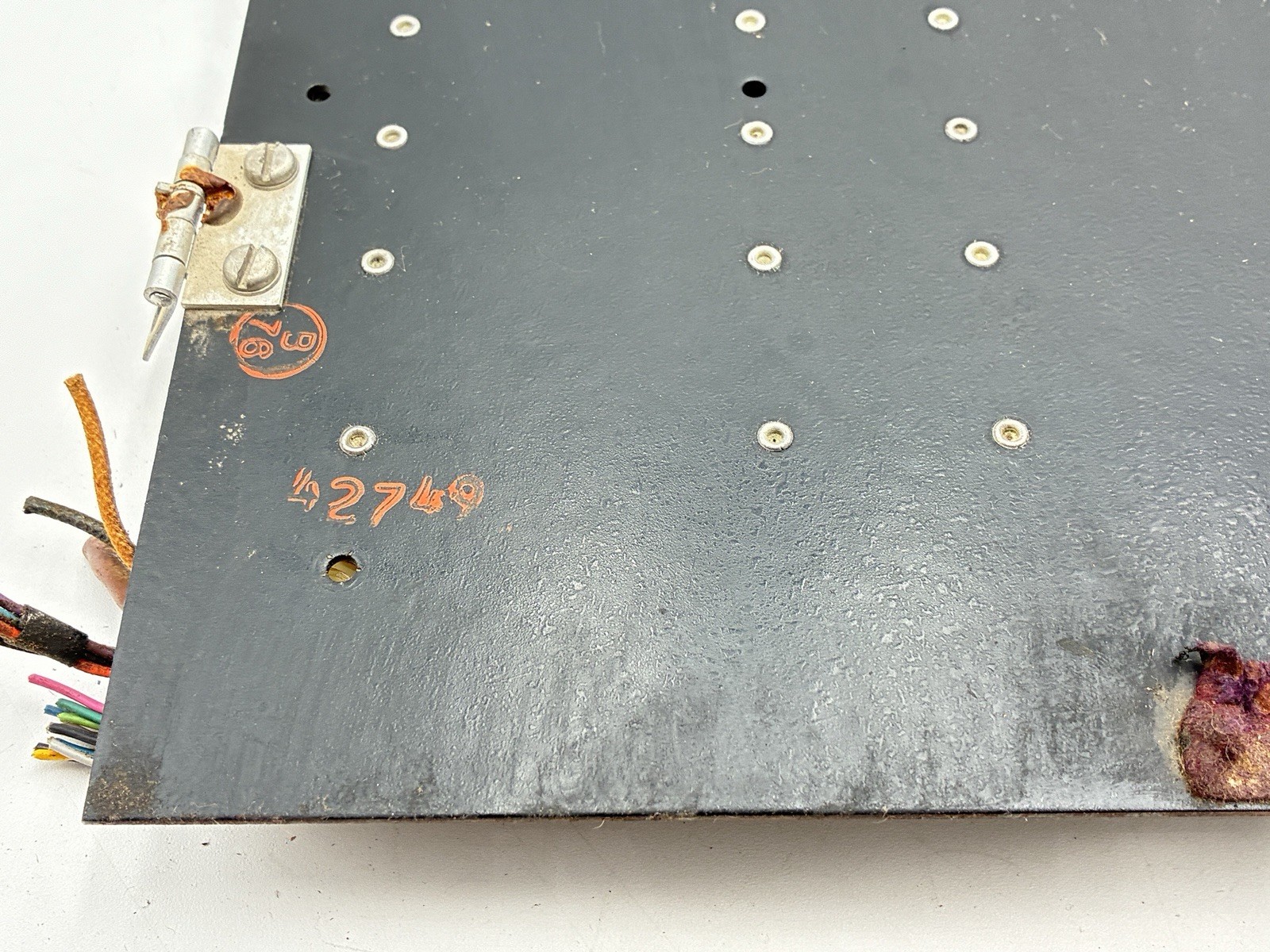 Vtg Baldwin Model 5 5A Organ Stop Tab Control Panel Assembly Levers Parts