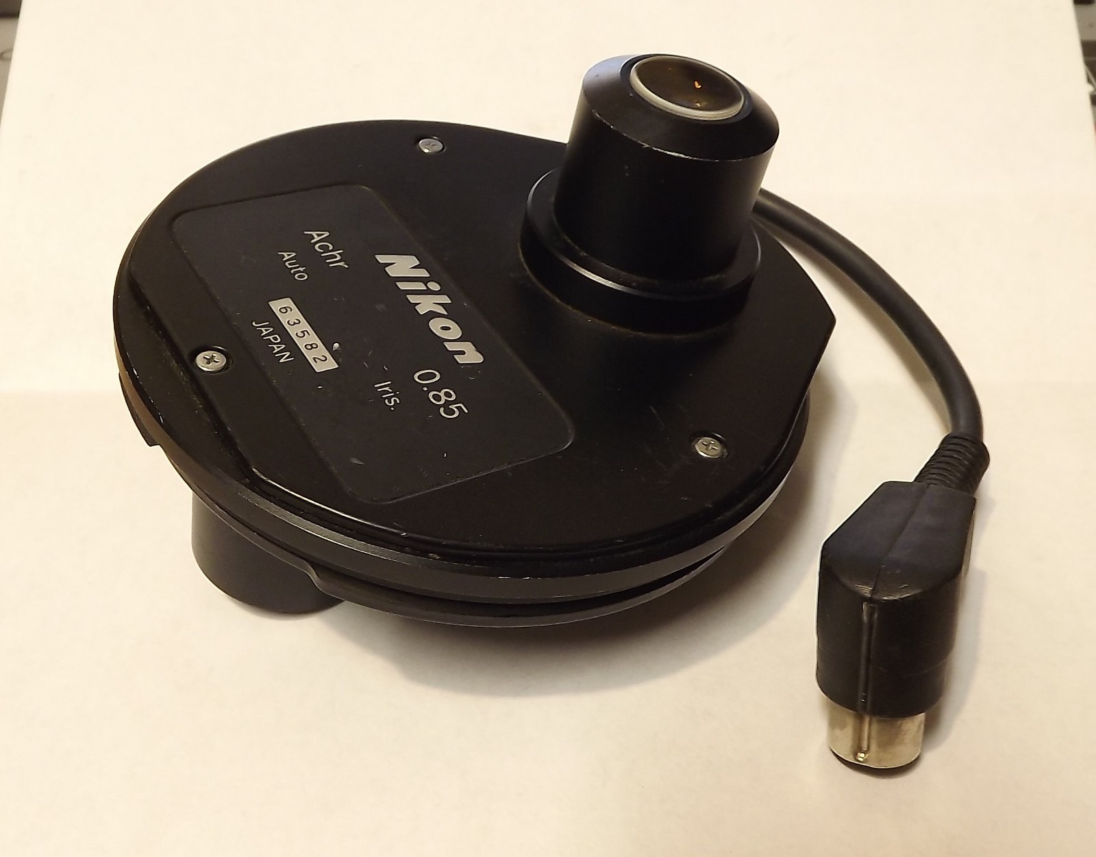Nikon Achr 0.85 Automatic Electric Auto Iris For Microscope