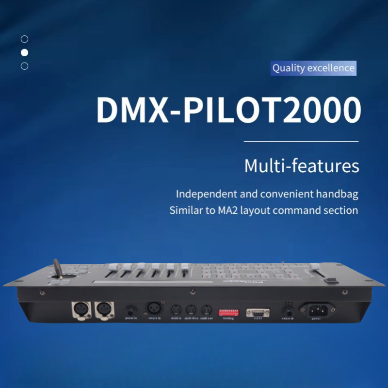 High Quality Pilot2000 DMX Controller Stage Effect Lighting Consoles DMX Console