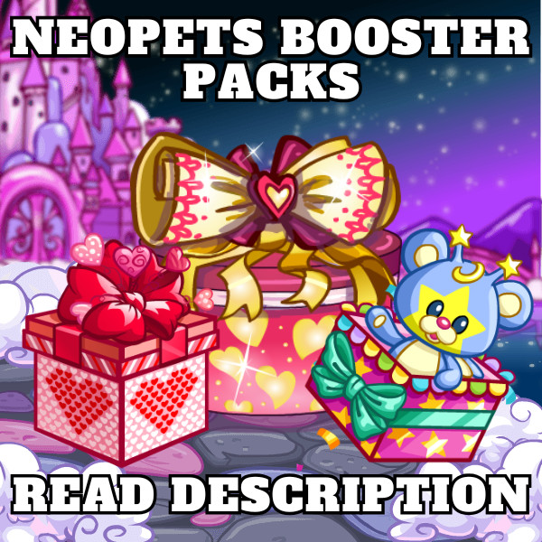 Neopets Virtual Booster Packs! [Fast + Safe Delivery!] Read Description !
