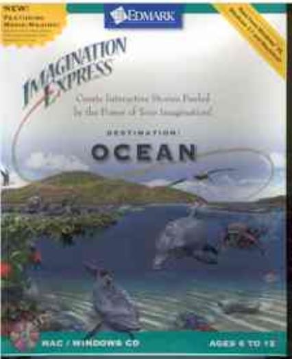 Imagination Express Destination Ocean PC MAC CD kids learn environment game!