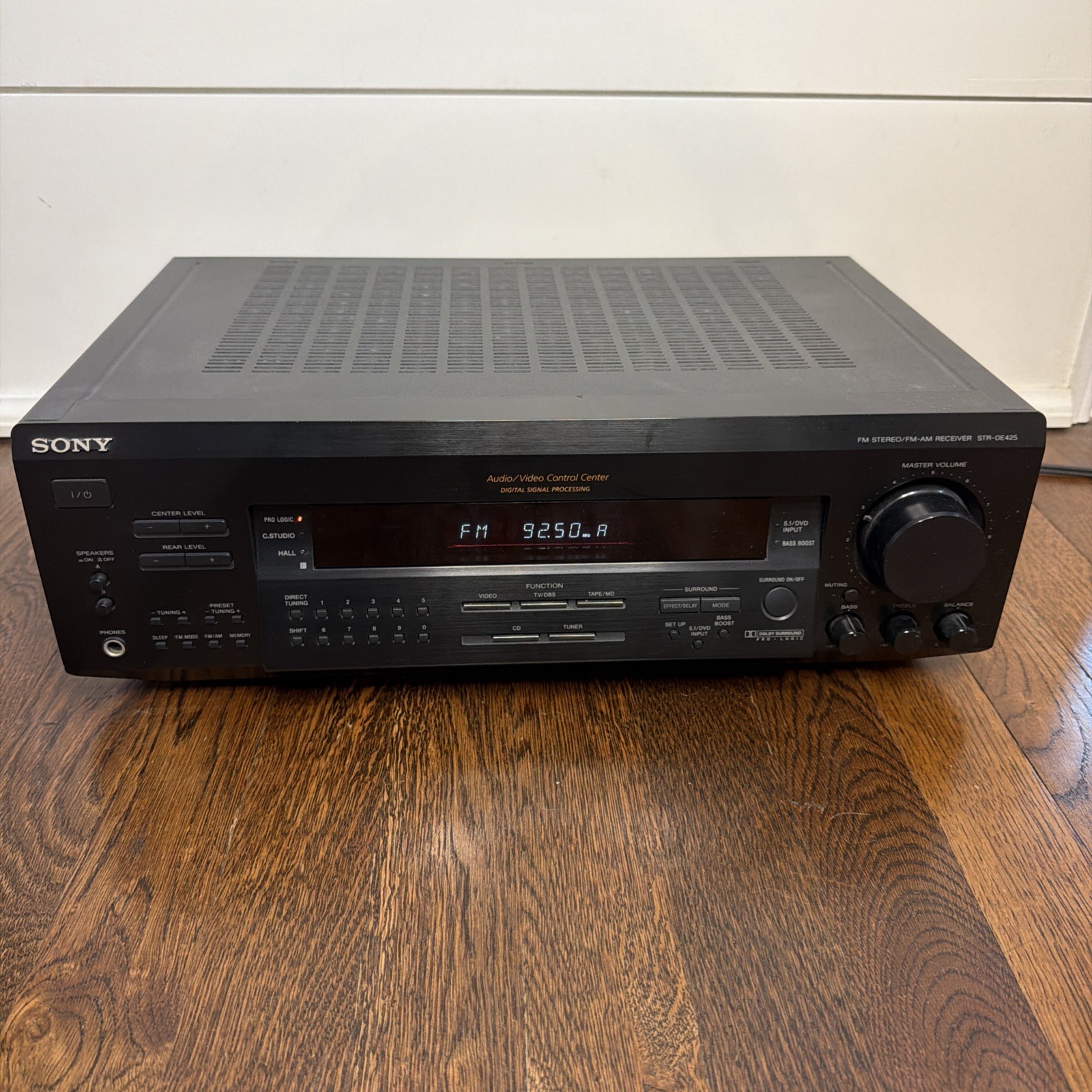 Sony STR-DE425 AV Receiver Amplifier AM/FM Stereo with Remote Bundle